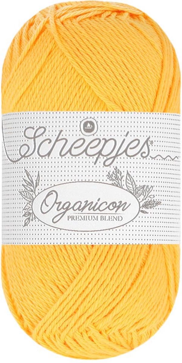 Scheepjes Organicon 50 gram - 238 Happy Sunflower