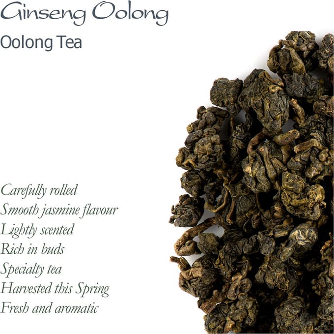 Ginseng Oolong Thee Ren Shen - Lan Gui Ren - Keizerlijke Ginseng
