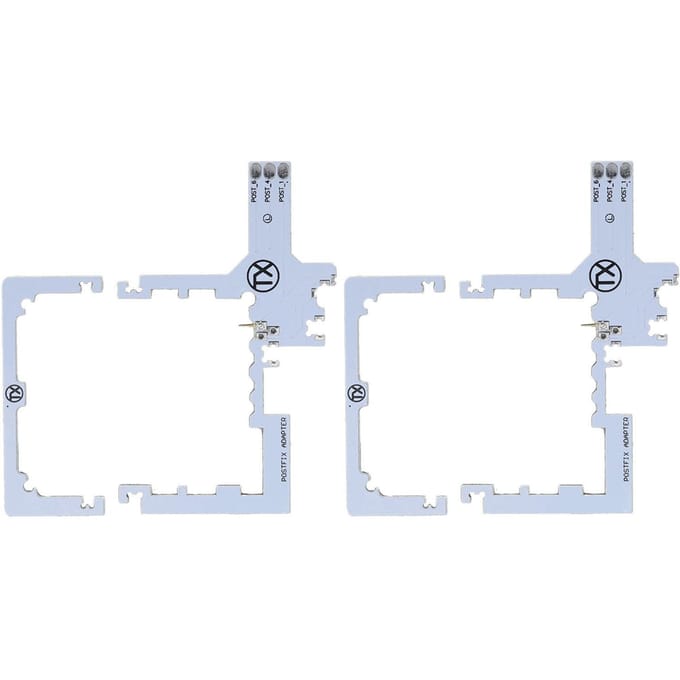2 Set CPU Postfix Adapter Professionele Vervanging CPU Postfix Adapter V1 Versie voor XBOX360 Slim white