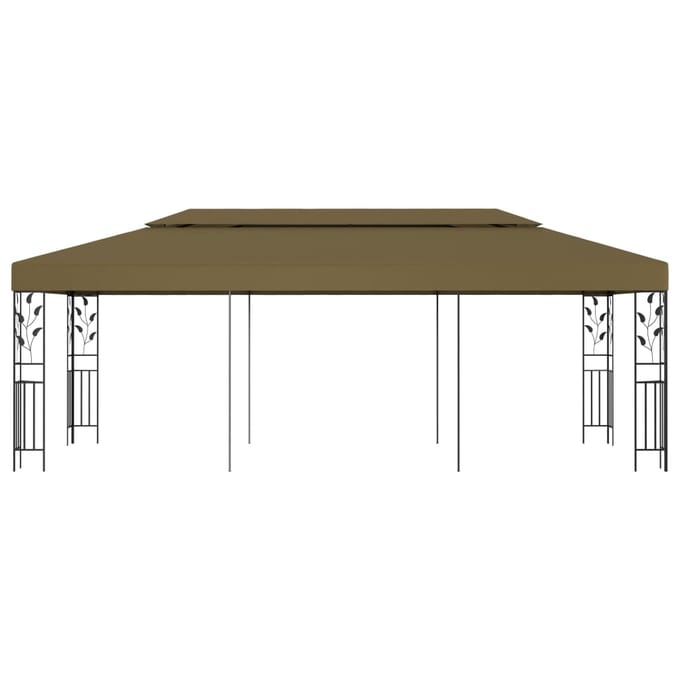 vidaXL - Prieel - 180 - g/m² - 6x3 - m - taupe
