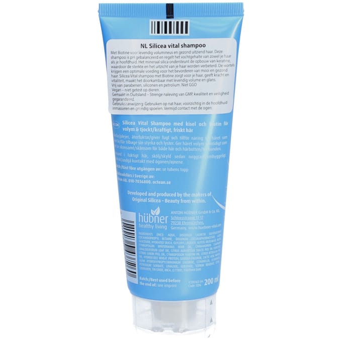 Hubner Silicea Vital Shampoo Biotine - 200 ml