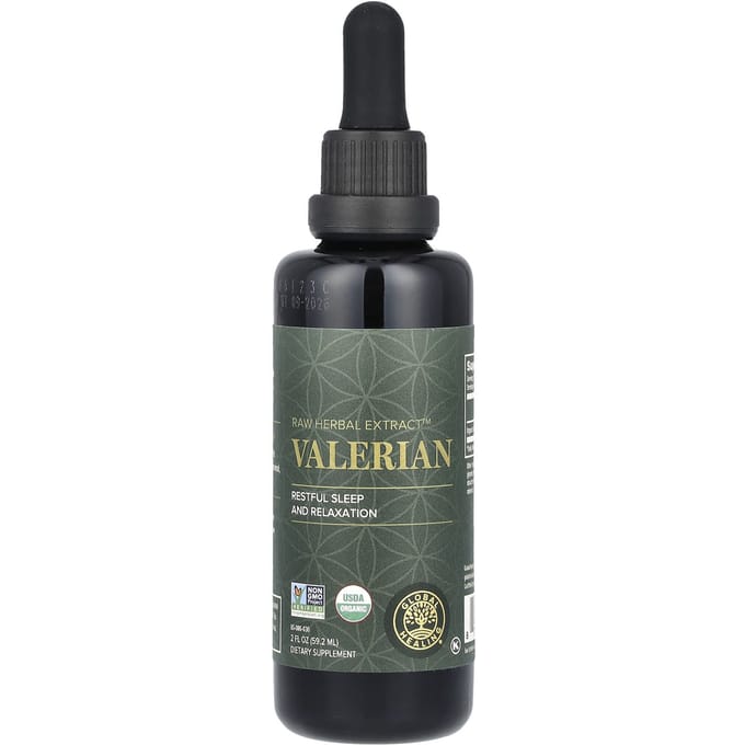 Valeriaan (60ml) - Global Healing - Alcoholvrije kruidentinctuur - Biologisch