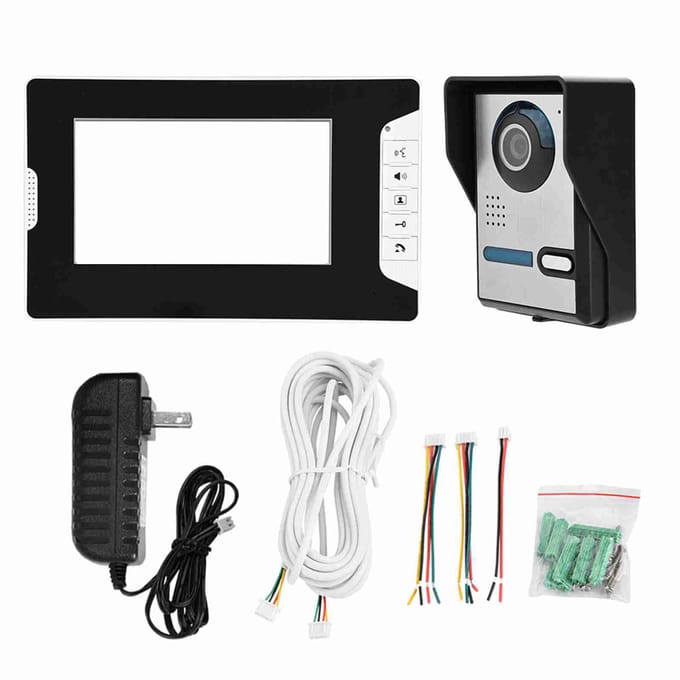 Video Deur Deurbel Intercom Kit Nachtzicht Regenbestendig Slimme Deurbel Kit
