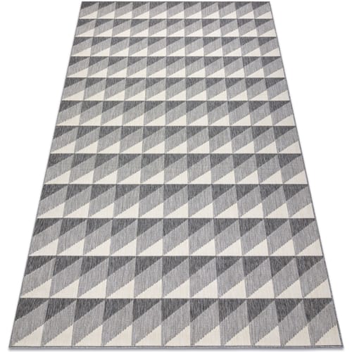 Kleden Rugsx Sisal tapijt SPRING 20406332 Ruit , drieho 80x150 cm