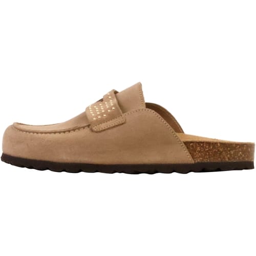 Noga Gassirette leren mocassin-pantoffels met studs