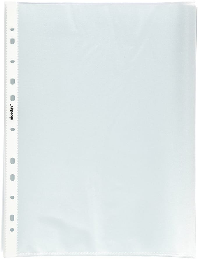 Plastic insteekhoezen, A4, vel 210x297 mm, 100 stuk/ 1 doos