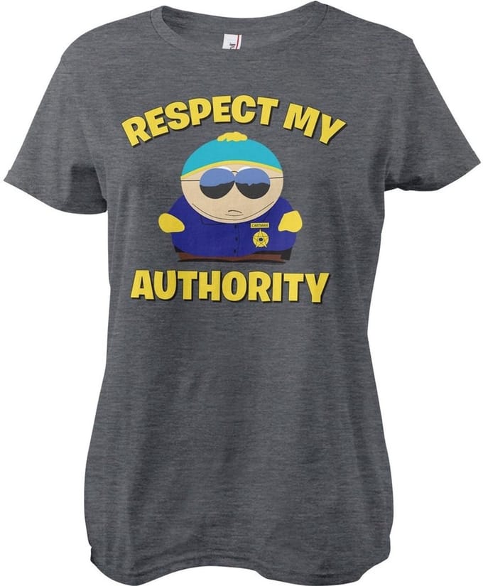 South Park Dames-spect My Authorit y Girly T-shirt