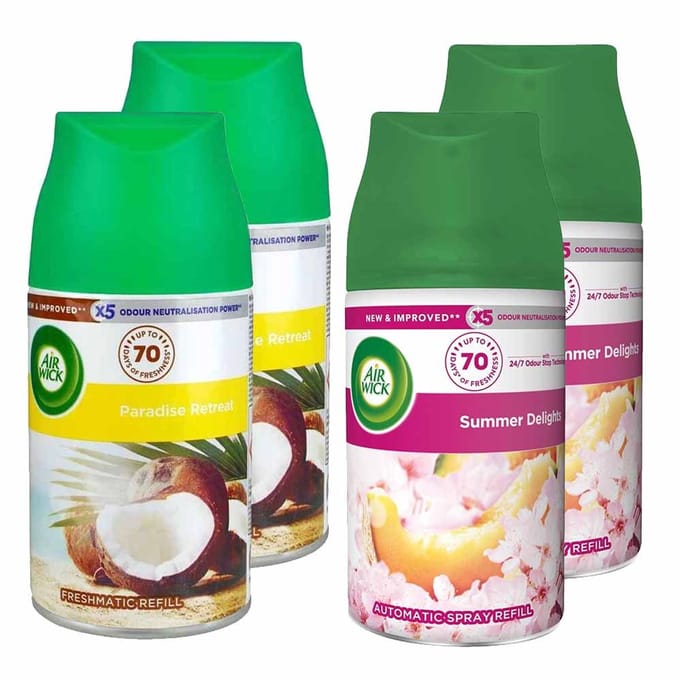 Airwick Freshmatic Navulling 4-delig Voordeelpakket A
