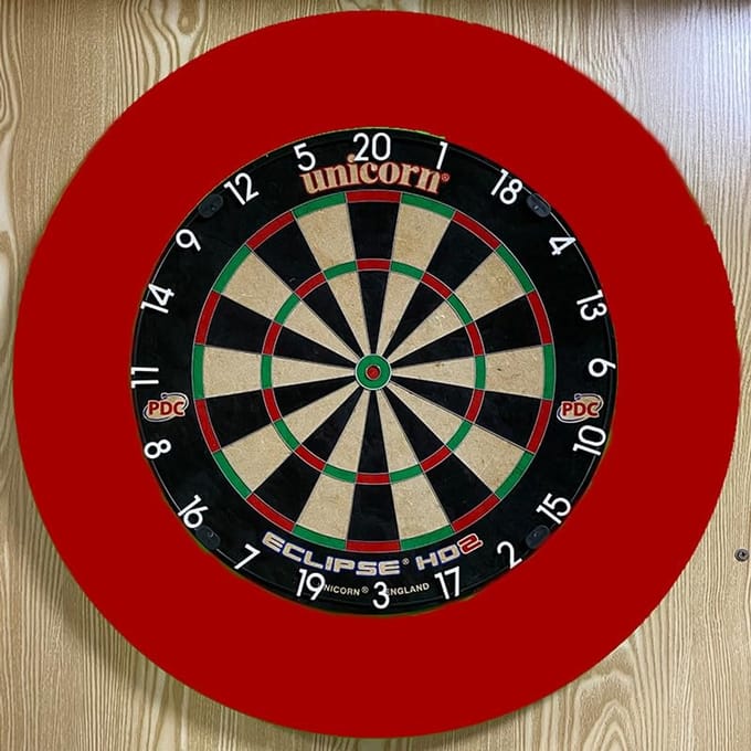 Dart Catchring Surround voor Wandbescherming - 4-delige Backboardbescherming