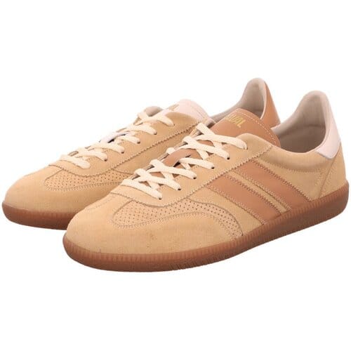 Caval dames sneaker asymmetrisch beige suède