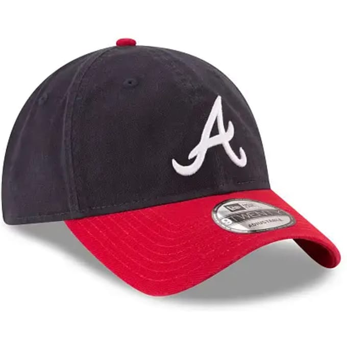 New Era Mlb Core Classic 2.0 Rep Atlanta Braves Hm Pet Rood,Blauw