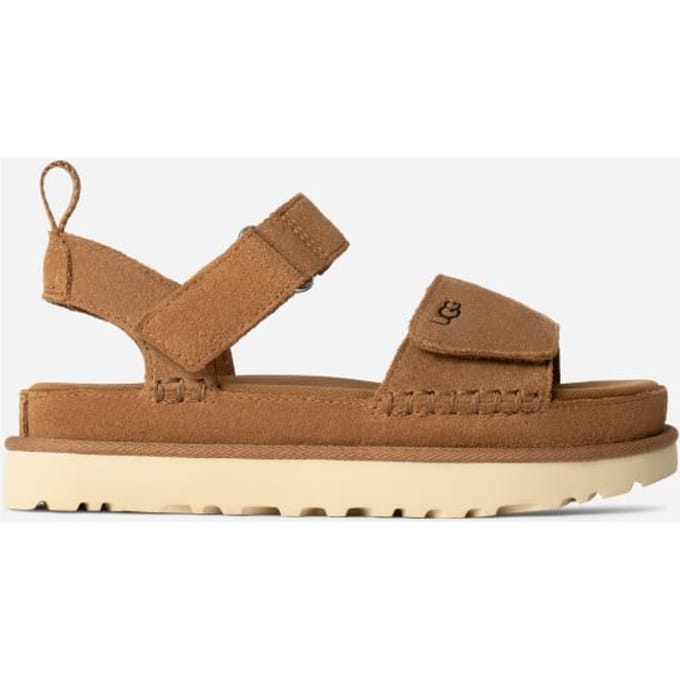 UGG® Goldenstar-sandaal voor dames  in Brown, Maat 36, Suede