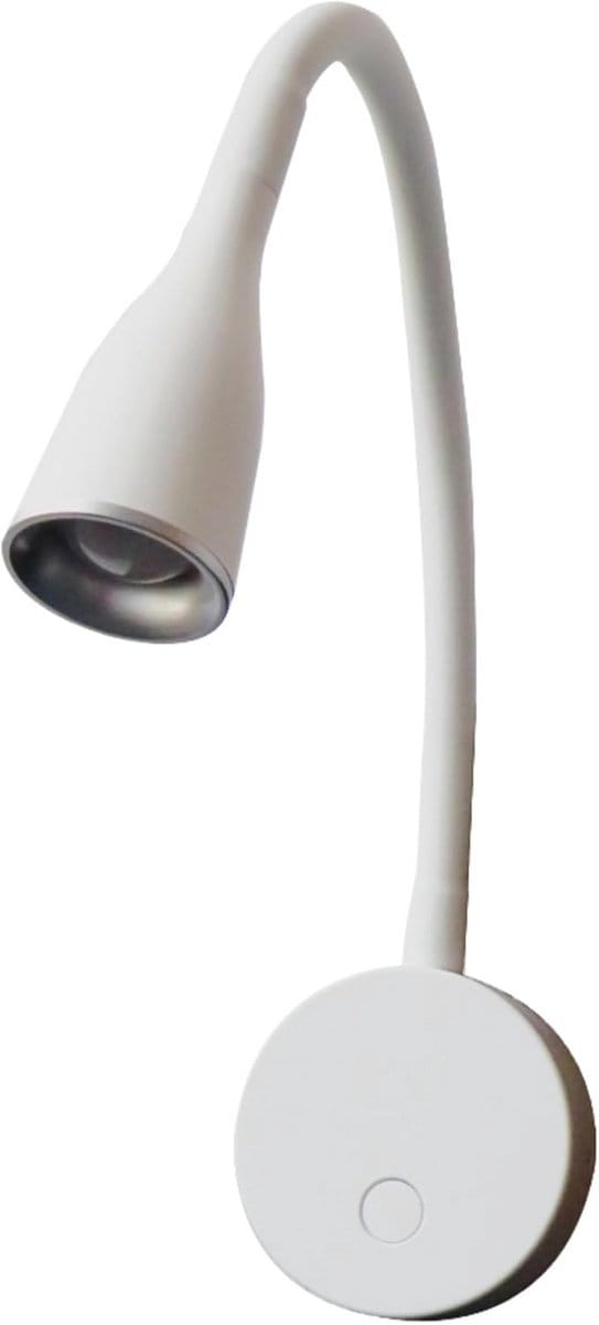 Moderne LED Bedlamp met Flexibele Arm - 4.5W Lezen en Werken