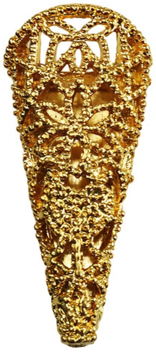 Huwelijksbadge met magneet goud 4,5 cm