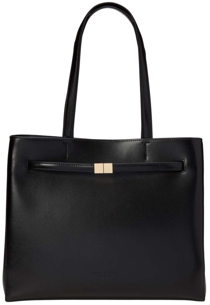 Marc O'Polo schoudertas shopper Taina Shopper Black zwart
