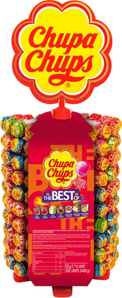 Chupa Chups - Lolly's The Best Of (Wheel) - 200 stuks