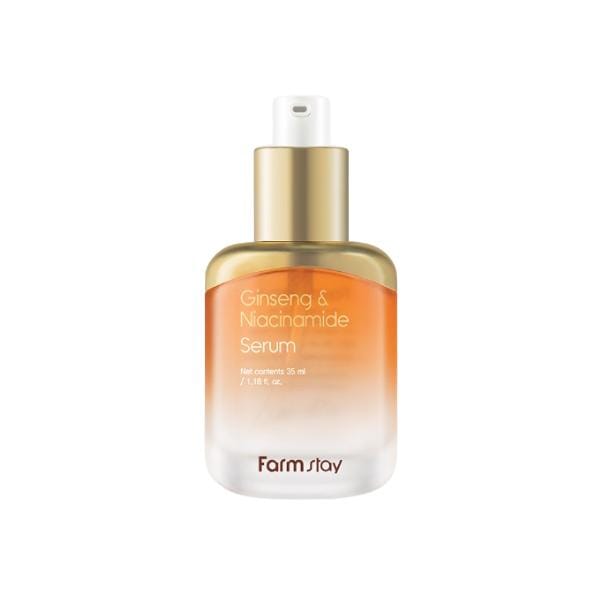 Farmstay Sérum Ginseng & Niacinamide Éclaircissant Hydratant 35ml beige