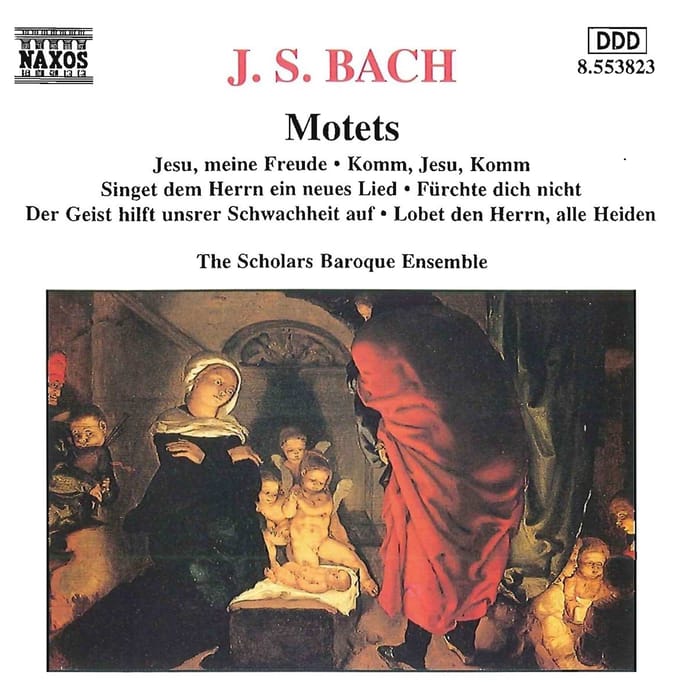 The Scholars Baroque Ensemble - J.S. Bach: Motets (CD)
