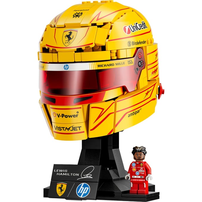 LEGO Editions Formula 1 43022 Scuderia Ferrari HP helm van Lewis Hamilton