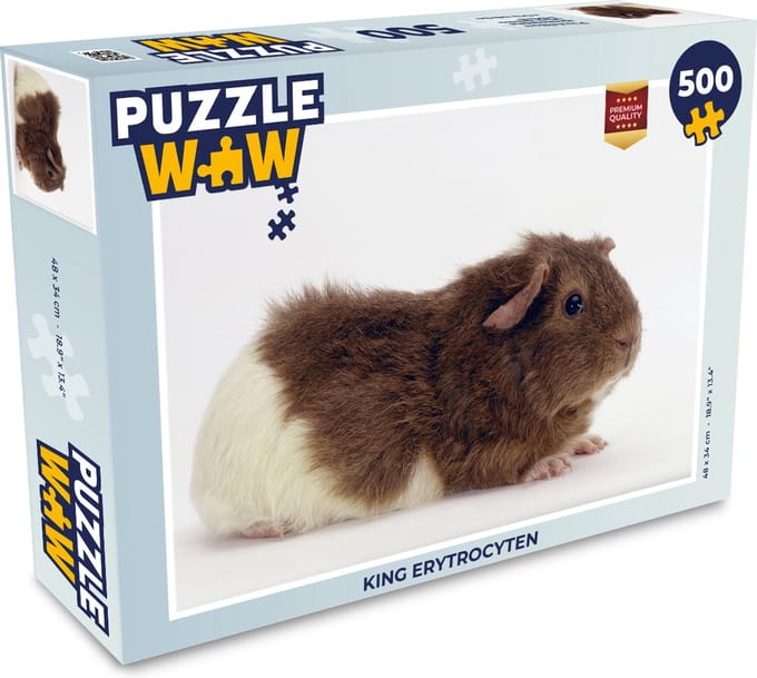 Puzzel king erytrocyten - Legpuzzel - Puzzel 500 stukjes