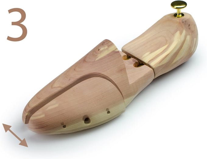 Schoenspanners - cederhout - paar maat 46-47 - Massido