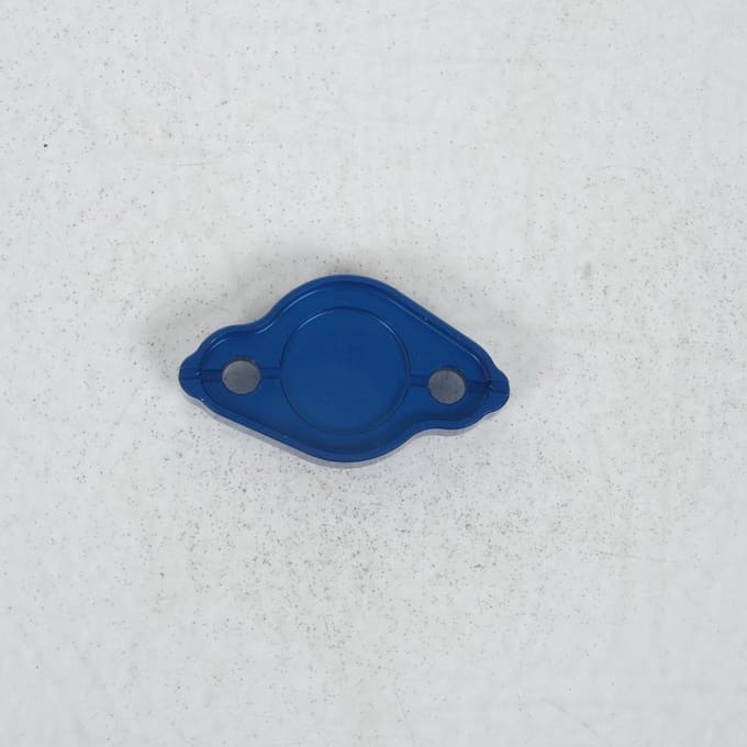 Achterrempompdeksel blauw 3AS Racing voor motor Yamaha Wr 250 X