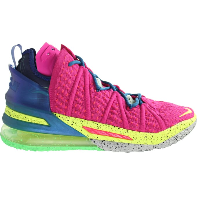 Nike Lebron XVIII "Los Angeles by Night" Heren Roze Trainers