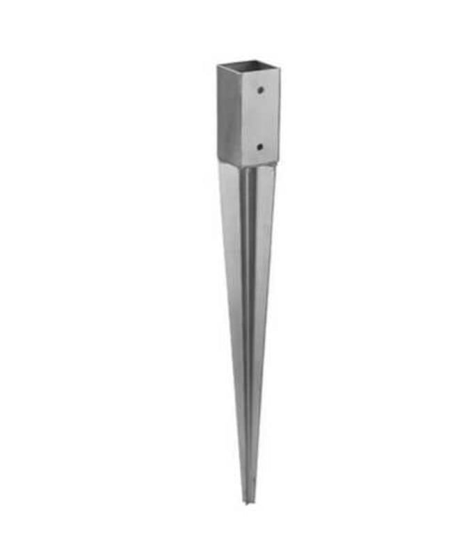 Domax - Stalen Stelvoet - 100x900mm - Montagehulp - Grondverankerend