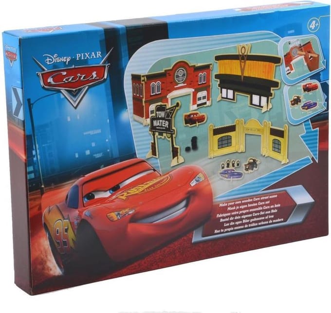 Cars Gebouwen Maken - Hout