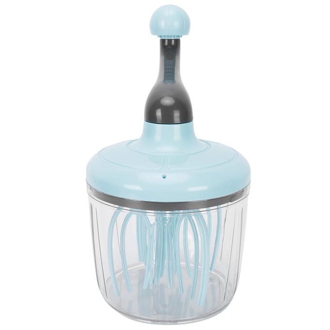 Roommixer Garde Semi-Automatische Handmatige Eier Melkschuim Opschuimer Keukenaccessoire Thuis Groen white
