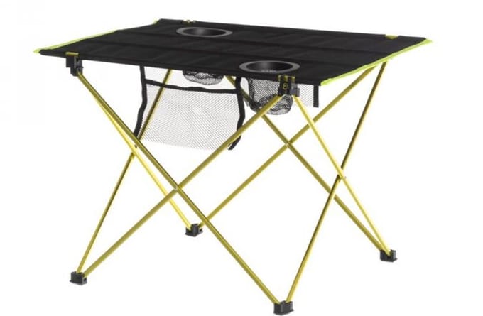 Atom Campingtafel 56x40x41cm | Opvouwbaar | Groen