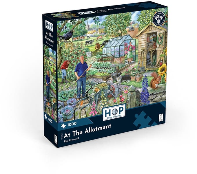 At The Allotment Puzzel 1000 Stukjes