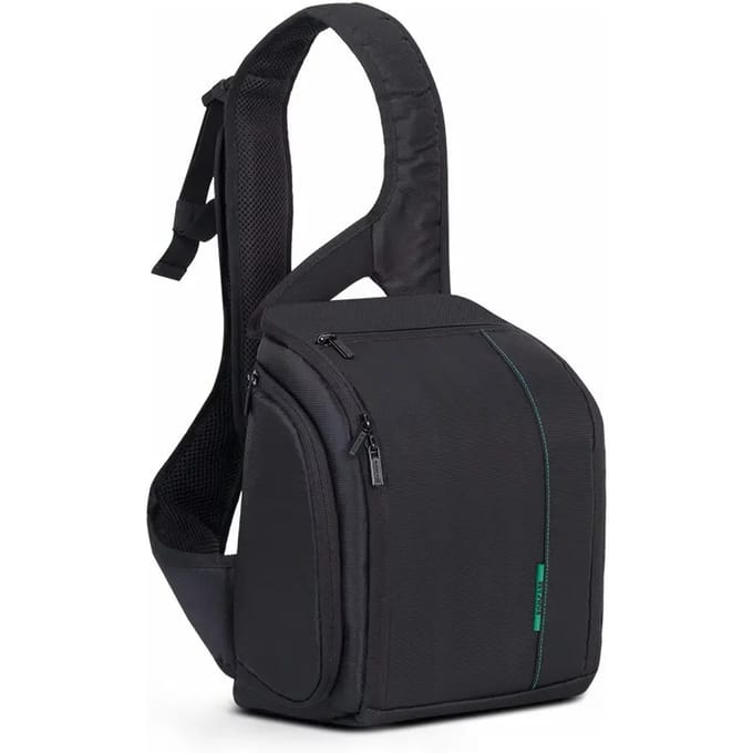 Schoudertas voor digitale reflexcamera Rivacase Green Mantis 7470