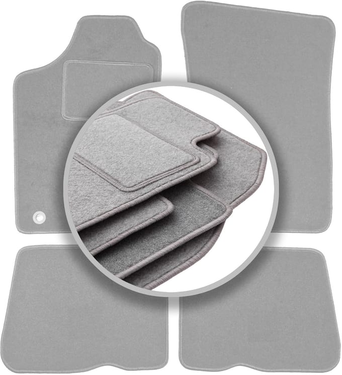 Grijze automatten voor: Renault 19 cabrio, hatchback, sedan, chamade (1988-1996)