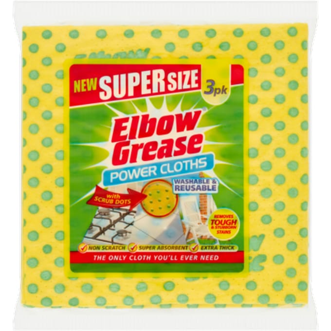 Elbow Grease Universele Doekjes - Schoonmaakdoekjes - 3 Stuks