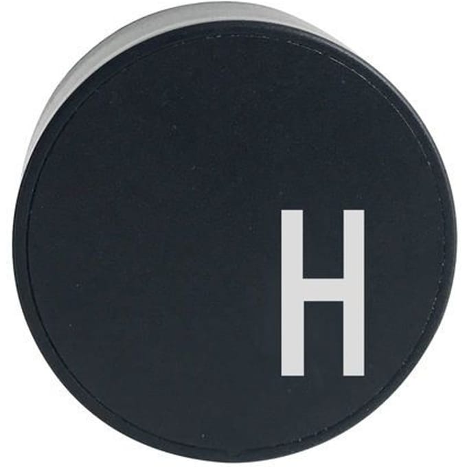 DESIGN LETTERS - MyCharger oplader - H - zwart