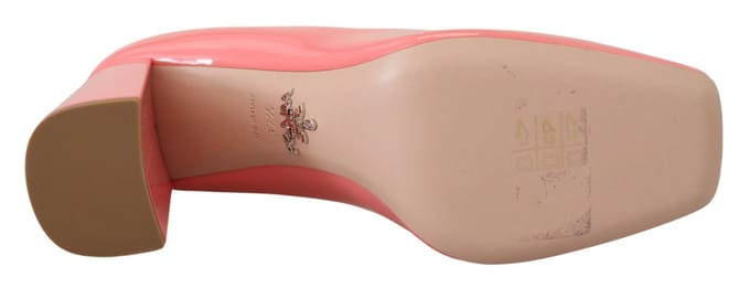 Patenten Leren Blokhak Pumps