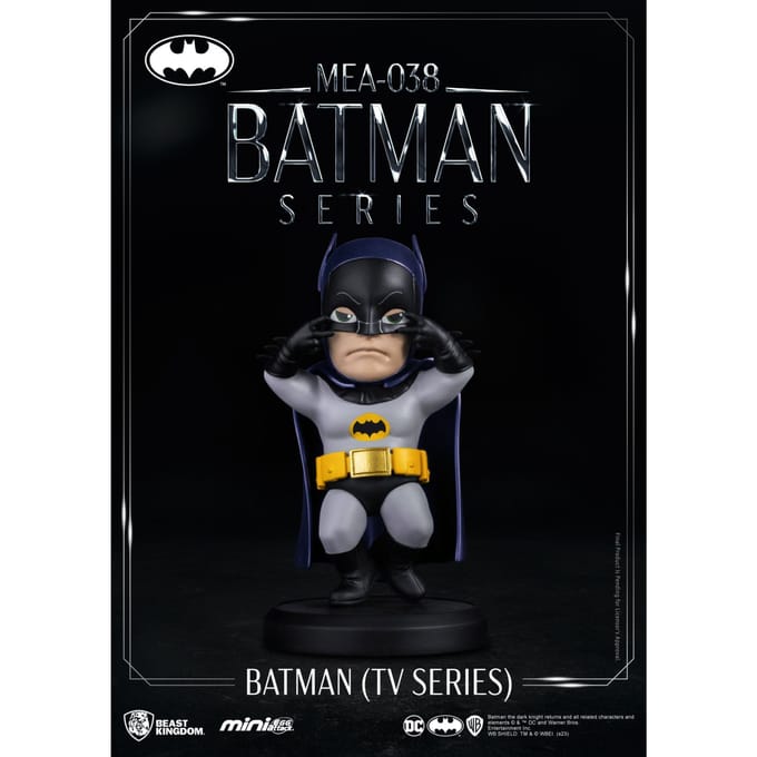 Beast Kingdom Toys DC Comics Mini Egg Attack Figure Batman (1966 TV Series) 8 cm Mini-Figuur
