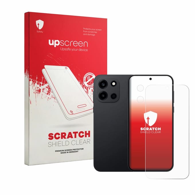 upscreen - Screenprotector voor OnePlus Nord 6 (Voor+Camera) - Folie Beschermfolie transparant