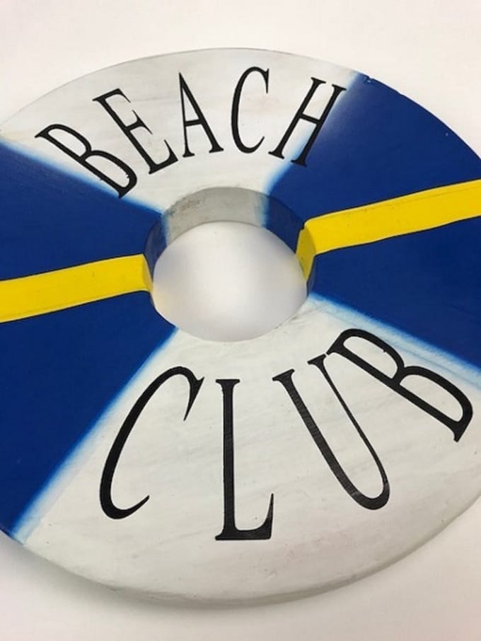 Beach Club doorsnee 30 cm