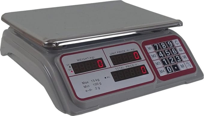 LED Tafelweegschaal - Controle Weegschaal 15 Kg x 2g