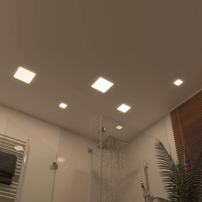 Paulmann 92398 EB Panel Veluna VariFit LED-inbouwlamp LED LED vast ingebouwd 17.50 W Satijn