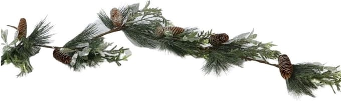 DBT Guirlande Groen-Bruin-Naturel L 140 cm