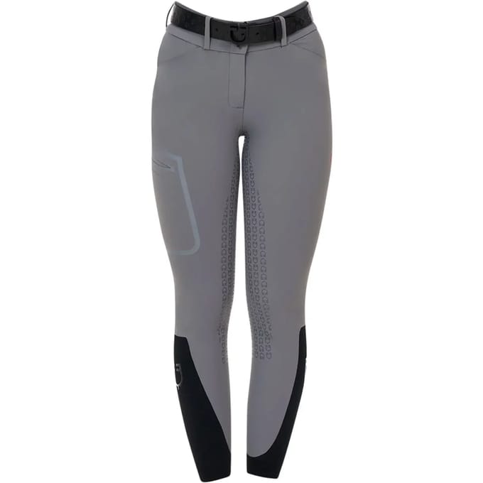 Dames wedstrijdbroek met volledige grip Equestro Ridertechnology