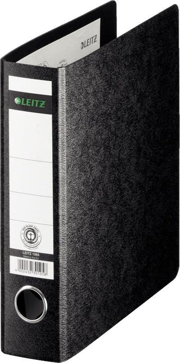LEITZ karton-ordner, 180 Graden, DIN A5, 56 mm, zwart