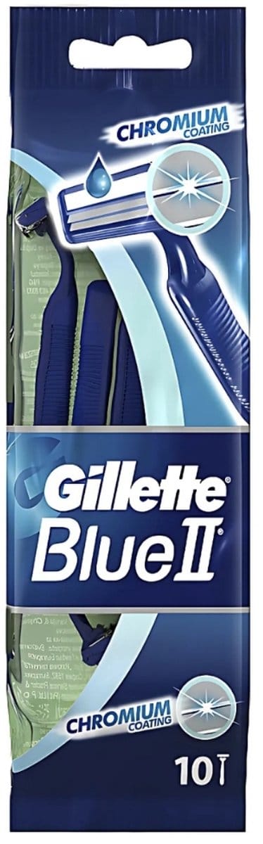 Gillette Blue II Wegwerpscheermesjes 10 stuks