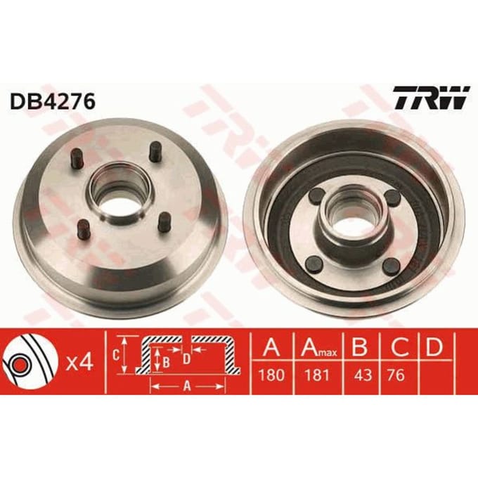 Remtrommel TRW DB4276