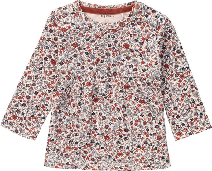 Noppies Meisjes Longsleeve Tshirt Aba Peach Whip