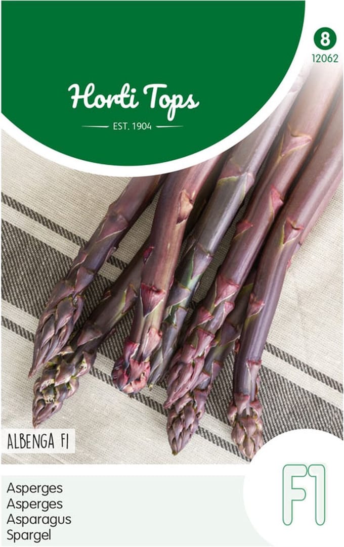 Hortitops zaden - Paarse Asperge Albenga F1