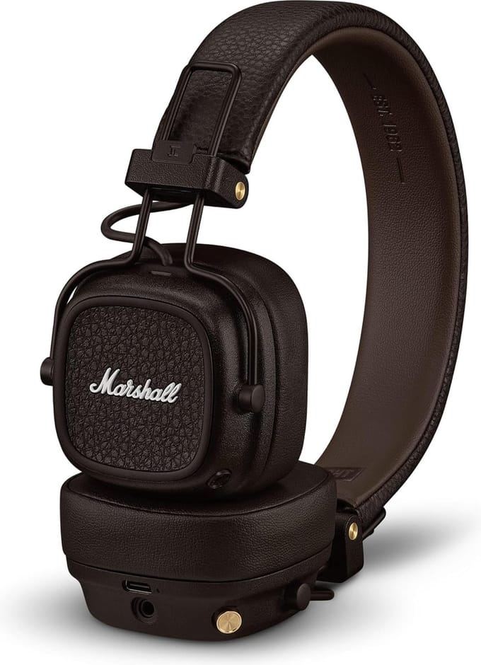 Marshall Major V - On-ear Bluetooth koptelefoon - Bruin